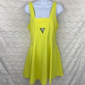 SugarLips Yellow Cocktail Dress